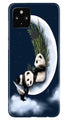 Panda Moon Mobile Back Case for Google Pixel 4a (Design - 318)