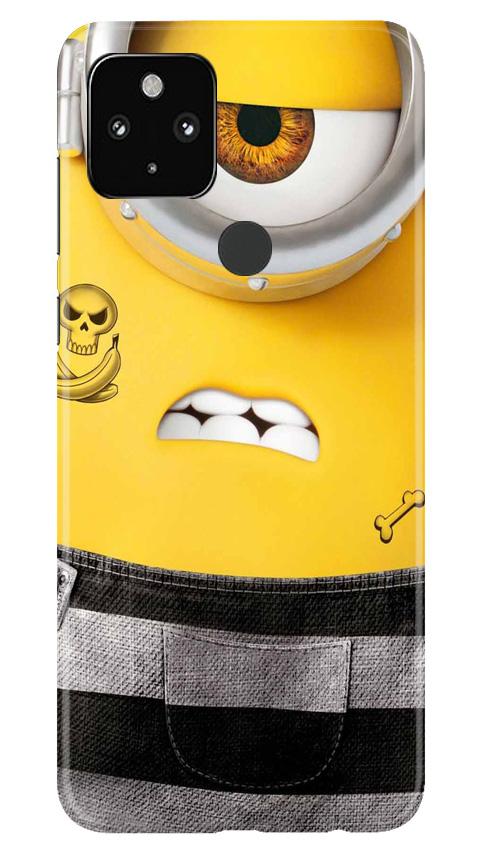Minion Mobile Back Case for Google Pixel 4a (Design - 324)