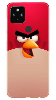 Angry Bird Red Mobile Back Case for Google Pixel 4a (Design - 325)