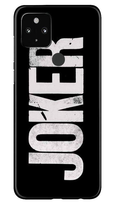 Joker Mobile Back Case for Google Pixel 4a (Design - 327)