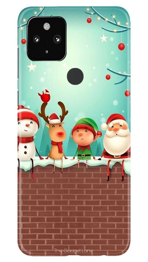 Santa Claus Mobile Back Case for Google Pixel 4a (Design - 334)