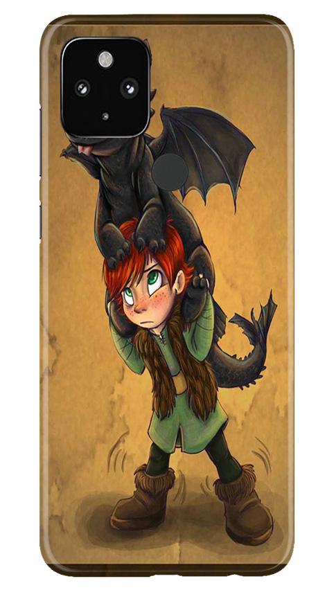 Dragon Mobile Back Case for Google Pixel 4a (Design - 336)