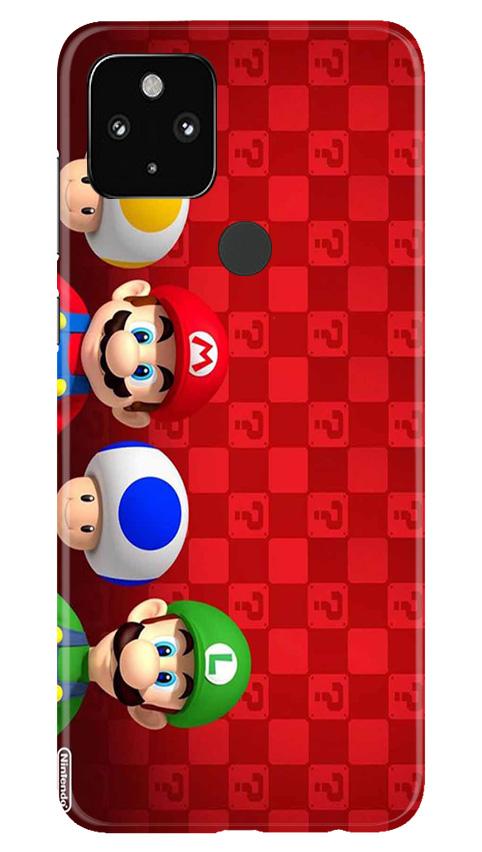 Mario Mobile Back Case for Google Pixel 4a (Design - 337)