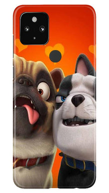 Dog Puppy Mobile Back Case for Google Pixel 4a (Design - 350)