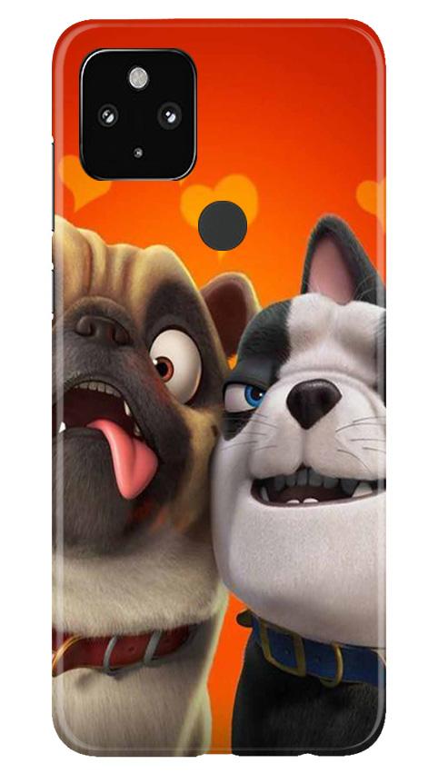 Dog Puppy Mobile Back Case for Google Pixel 4a (Design - 350)