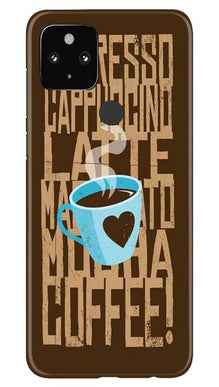 Love Coffee Mobile Back Case for Google Pixel 4a (Design - 351)