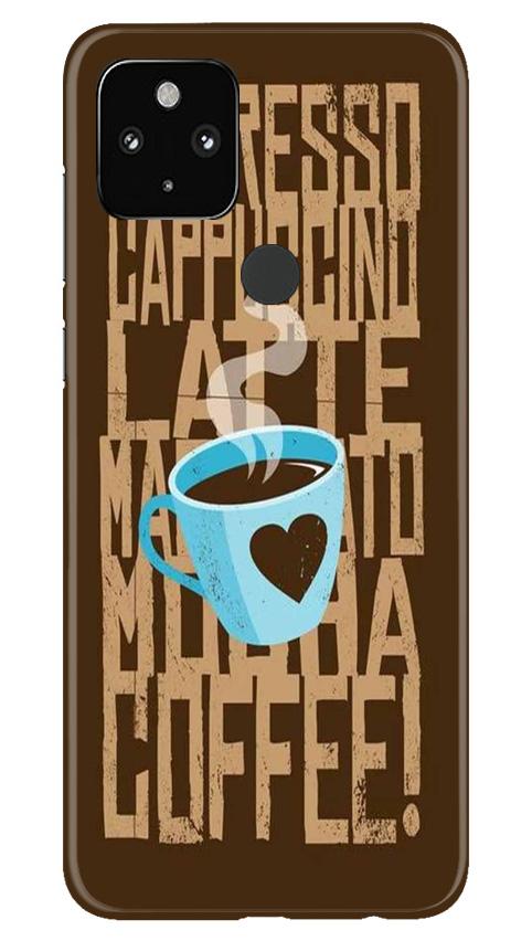 Love Coffee Mobile Back Case for Google Pixel 4a (Design - 351)
