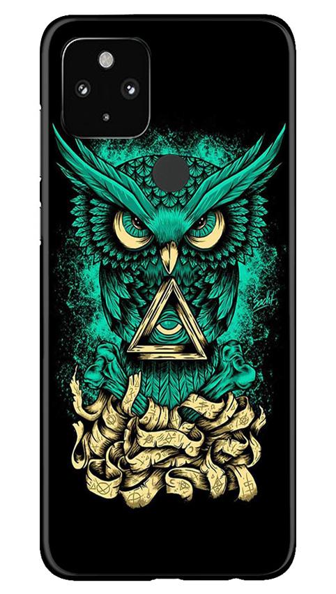 Owl Mobile Back Case for Google Pixel 4a (Design - 358)