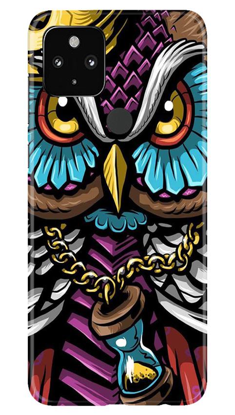 Owl Mobile Back Case for Google Pixel 4a (Design - 359)