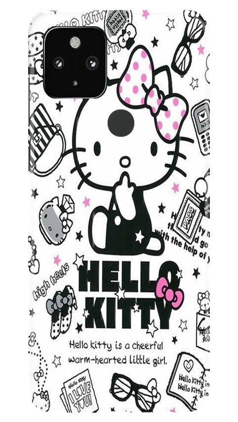 Hello Kitty Mobile Back Case for Google Pixel 4a (Design - 361)