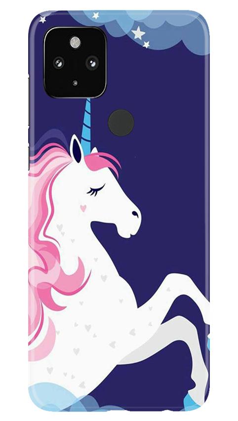 Unicorn Mobile Back Case for Google Pixel 4a (Design - 365)