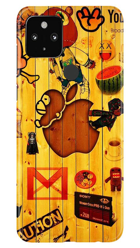 Wooden Texture Mobile Back Case for Google Pixel 4a (Design - 367)