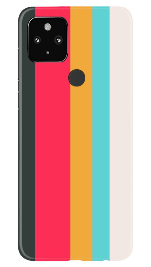 Color Pattern Mobile Back Case for Google Pixel 4a (Design - 369)