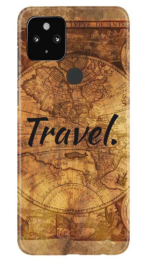 Travel Mobile Back Case for Google Pixel 4a (Design - 375)