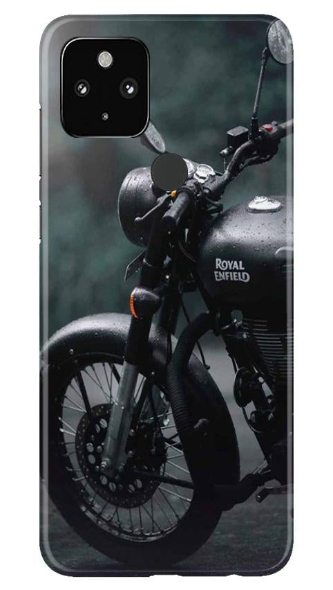 Royal Enfield Mobile Back Case for Google Pixel 4a (Design - 380)
