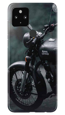 Royal Enfield Mobile Back Case for Google Pixel 4a (Design - 380)