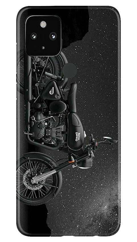 Royal Enfield Mobile Back Case for Google Pixel 4a (Design - 381)