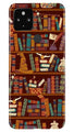 Book Shelf Mobile Back Case for Google Pixel 4a (Design - 390)