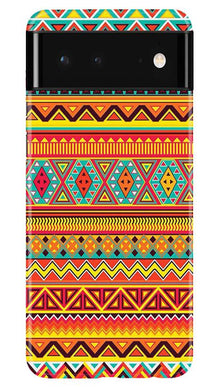 Zigzag line pattern Mobile Back Case for Google Pixel 6 Pro (Design - 4)
