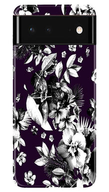white flowers Mobile Back Case for Google Pixel 6 Pro (Design - 7)