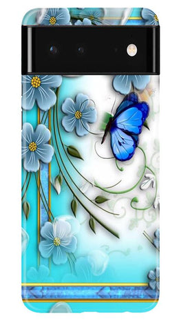 Blue Butterfly Case for Google Pixel 6