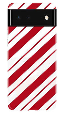 Red White Mobile Back Case for Google Pixel 6 (Design - 44)