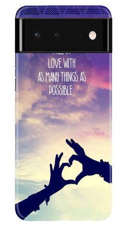Fall in love Case for Google Pixel 6