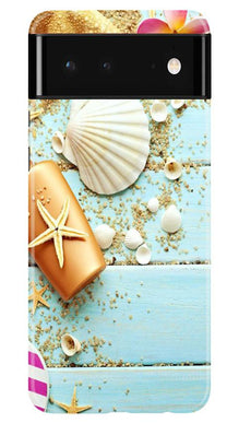 Sea Shells Mobile Back Case for Google Pixel 6 Pro (Design - 63)