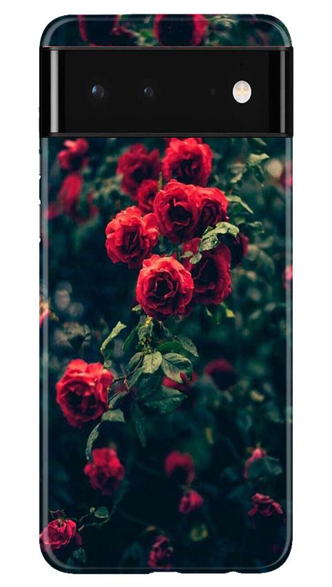 Red Rose Case for Google Pixel 6