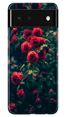 Red Rose Mobile Back Case for Google Pixel 6 (Design - 66)
