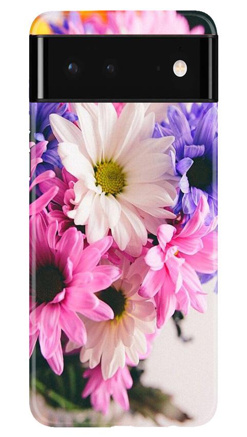 Coloful Daisy Case for Google Pixel 6