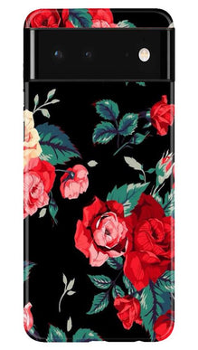 Red Rose2 Mobile Back Case for Google Pixel 6 Pro (Design - 81)