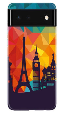 Eiffel Tower2 Mobile Back Case for Google Pixel 6 (Design - 91)