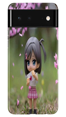 Cute Girl Mobile Back Case for Google Pixel 6 Pro (Design - 92)