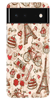 Love Paris Mobile Back Case for Google Pixel 6  (Design - 103)