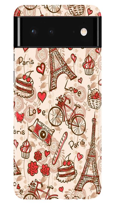 Love Paris Case for Google Pixel 6  (Design - 103)