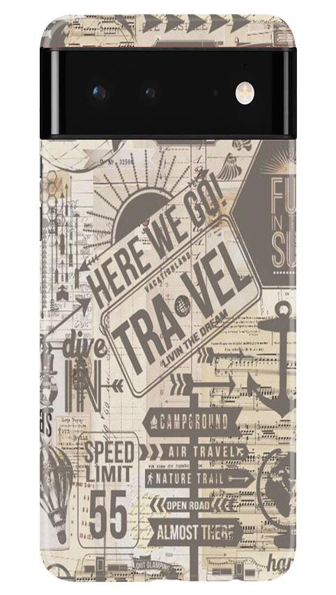 Travel Case for Google Pixel 6  (Design - 104)