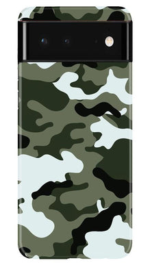 Army Camouflage Mobile Back Case for Google Pixel 6 Pro  (Design - 108)