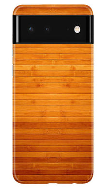 Wooden Look Mobile Back Case for Google Pixel 6  (Design - 111)