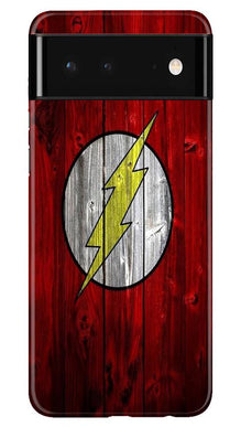 Flash Superhero Mobile Back Case for Google Pixel 6  (Design - 116)