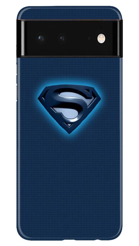 Superman Superhero Case for Google Pixel 6  (Design - 117)
