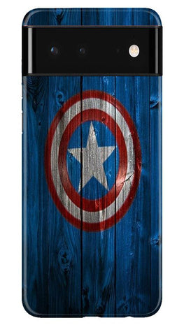 Captain America Superhero Case for Google Pixel 6(Design - 118)