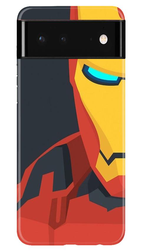 Iron Man Superhero Case for Google Pixel 6  (Design - 120)