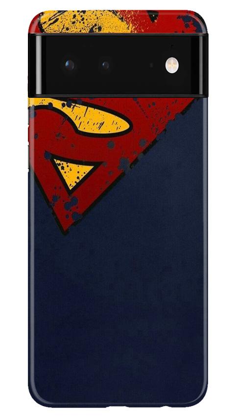 Superman Superhero Case for Google Pixel 6  (Design - 125)