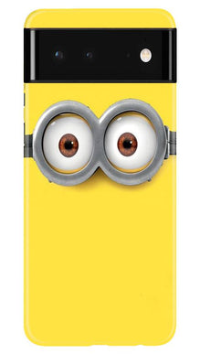 Minions Mobile Back Case for Google Pixel 6 Pro  (Design - 128)