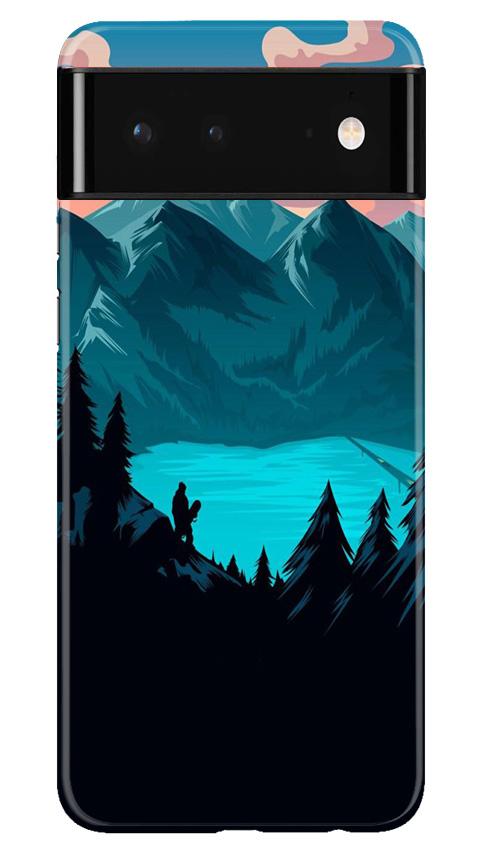 Mountains Case for Google Pixel 6 (Design - 186)