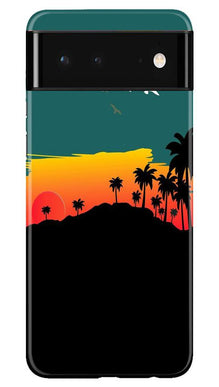 Sky Trees Mobile Back Case for Google Pixel 6 Pro (Design - 191)