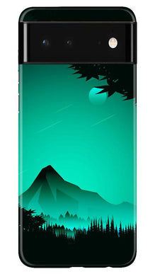 Moon Mountain Mobile Back Case for Google Pixel 6 (Design - 204)