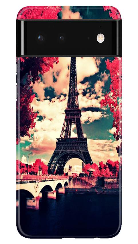 Eiffel Tower Case for Google Pixel 6 (Design No. 212)