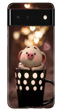 Cute Bunny Mobile Back Case for Google Pixel 6 Pro (Design - 213)